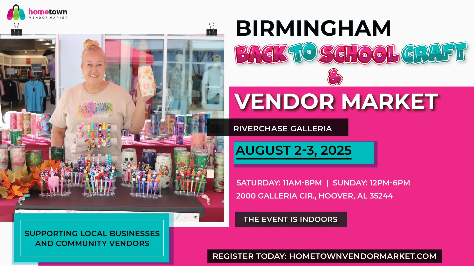 Birmingham Breast Cancer Awareness CRAFT AND VENDOR MARKET