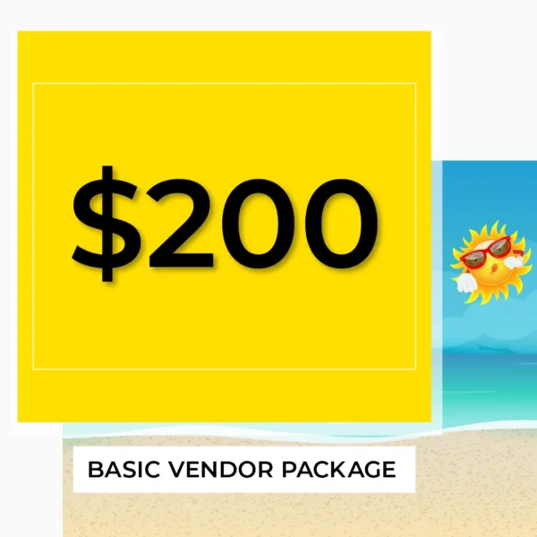 Atlanta Summer Sizzle Craft and Vendor Market General Vendor Package $200