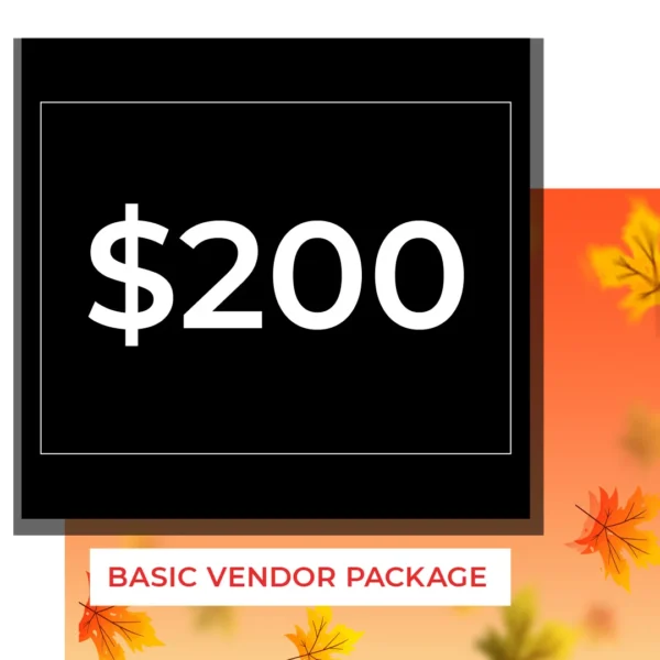 San Marcos Fall Craft and Vendor Market General Vendor Package $225