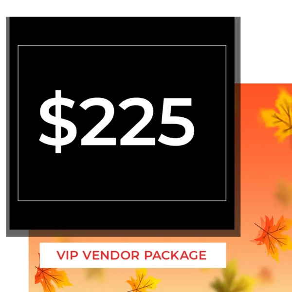 San Marcos Fall Craft and Vendor Market VIP Vendor Package $250