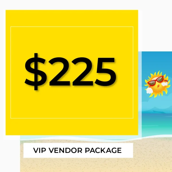 Cherry Hill Summer Sizzle Craft and Vendor Market VIP Vendor Package $225