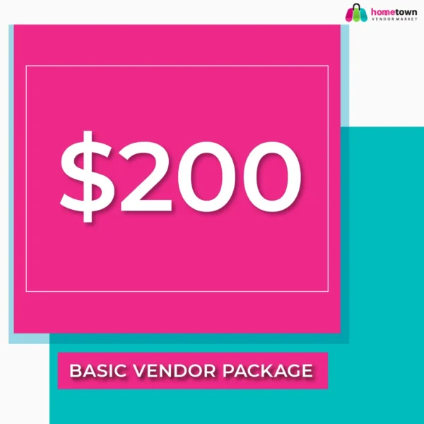 Baton Rouge Back To School Craft and Vendor Market General Vendor Package $200