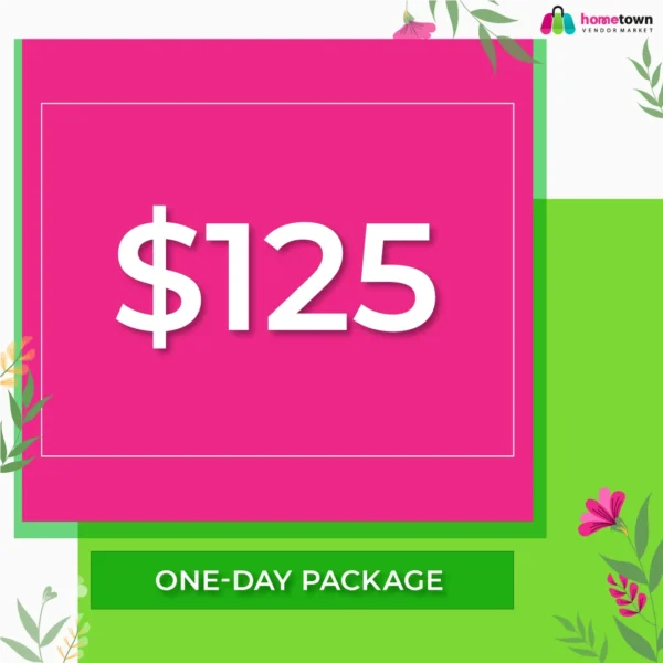 Baton Rouge Spring Craft & Vendor Market Sunday One Day Package $125