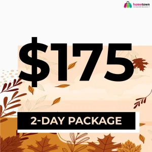 Canton Autumn Craft and Vendor Market 2-Day Vendor Package Friday – Saturday $175