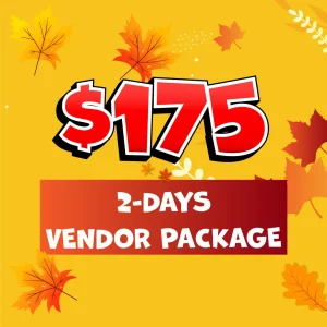 Willow Grove Fall Craft and Vendor Market 2-Day Vendor Package $175
