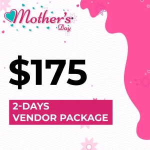 Willow Grove Mother’s Day Craft and Vendor Market 2-Day Vendor Package $175