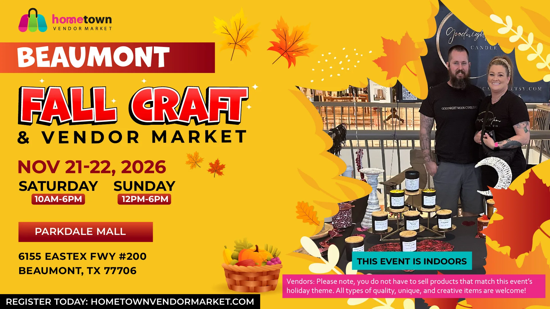 Beaumont Nov 21-22 Fall Cratf_Mesa de trabajo 1 copia Foley Back to School
